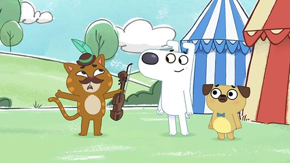 Dog Loves Sleepy Time Rhymes